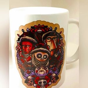 NEW! 15OZ MUG! SHOCK, LOCK AND BARREL! NIGHTMARE BEFORE CHRISTMAS!